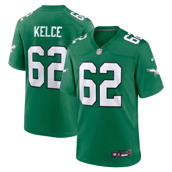 Jason Kelce Philadelphia Eagles Nike Alternate Game Player Jersey