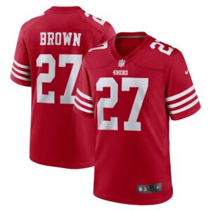 Ji'Ayir Brown San Francisco 49ers Nike Team Game Jersey