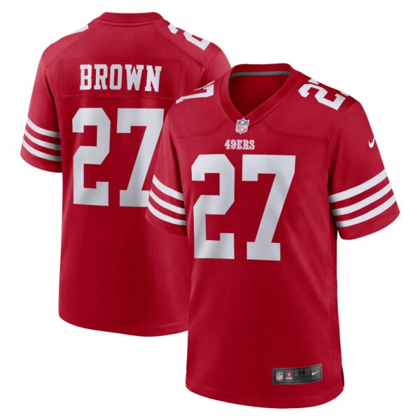 Ji'Ayir Brown San Francisco 49ers Nike Team Game Jersey