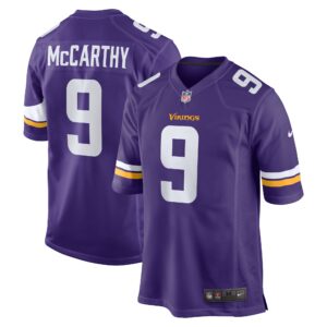 J.J. McCarthy Minnesota Vikings Nike Player Game Jersey