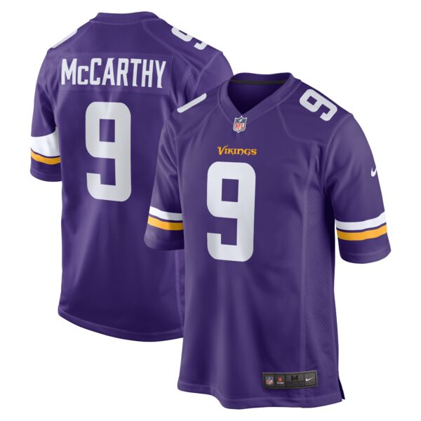J.J. McCarthy Minnesota Vikings Nike Player Game Jersey