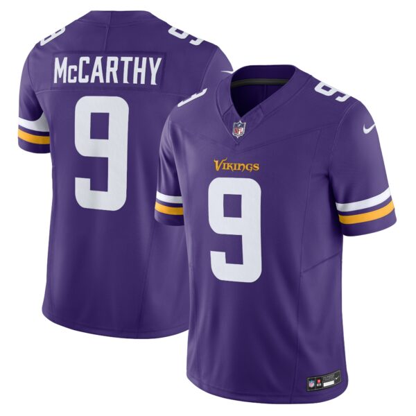 J.J. McCarthy Minnesota Vikings Nike Vapor F.U.S.E. Limited Jersey