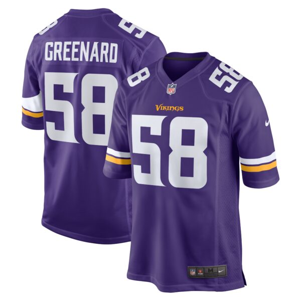 Jonathan Greenard Minnesota Vikings Nike Team Game Jersey