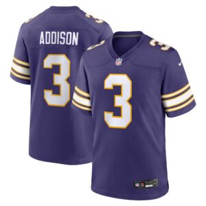 Jordan Addison Minnesota Vikings Nike Alternate Game Jersey