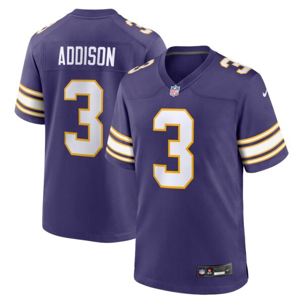 Jordan Addison Minnesota Vikings Nike Alternate Game Jersey
