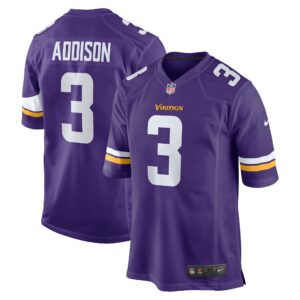 Jordan Addison Minnesota Vikings Nike Game Jersey