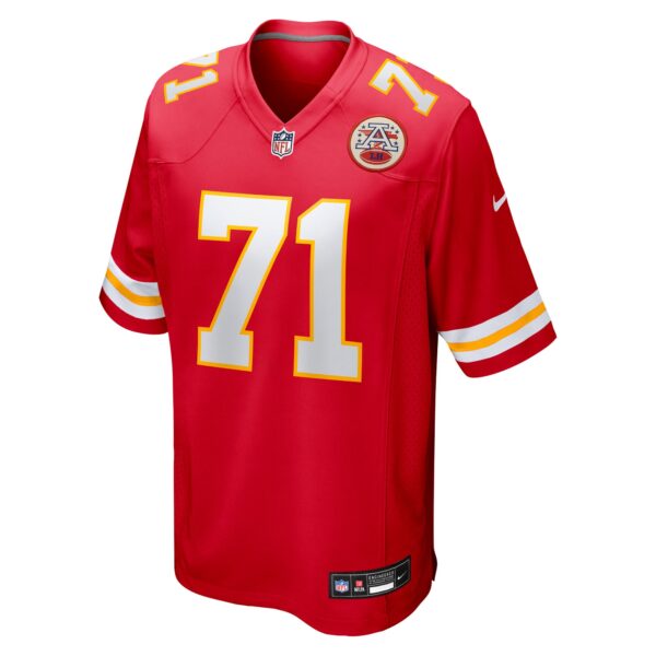 Josh Simmons Kansas City Chiefs Nike 2025 NFL Draft First Round Pick Game Jersey - Image 2