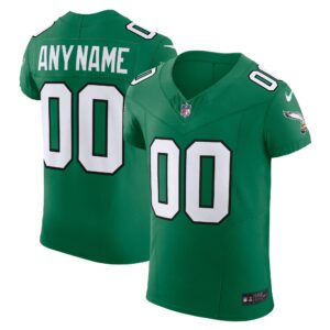 Philadelphia Eagles Nike 2nd Alternate Vapor F.U.S.E. Elite Custom Jersey