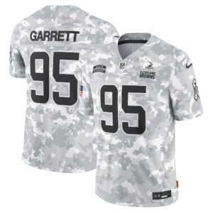 Myles Garrett Cleveland Browns Nike 2024 Salute to Service Limited Jersey