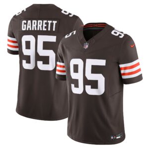 Myles Garrett Cleveland Browns Nike Team Vapor F.U.S.E. Limited Jersey