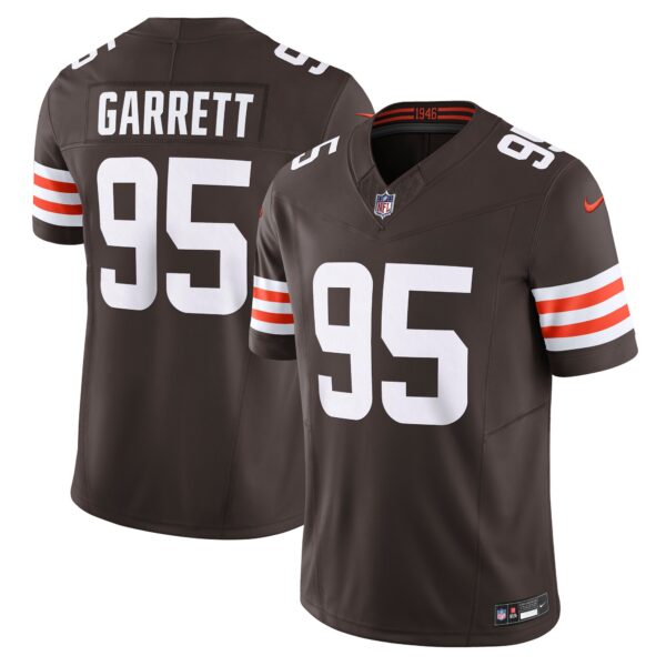 Myles Garrett Cleveland Browns Nike Team Vapor F.U.S.E. Limited Jersey