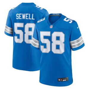 Penei Sewell Detroit Lions Nike Game Jersey