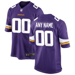 Minnesota Vikings Nike Custom Game Jersey