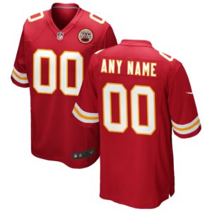 Kansas City Chiefs Nike Custom Game Jersey