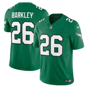 Saquon Barkley Philadelphia Eagles Nike Alternate Vapor F.U.S.E. Limited Jersey