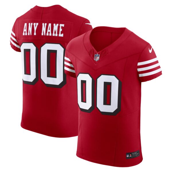 San Francisco 49ers Nike Alternate Vapor F.U.S.E. Elite Custom Jersey