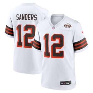 Shedeur Sanders Cleveland Browns Nike 2025 NFL Draft 2nd Alternate Game Jersey