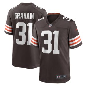 Thomas Graham Jr. Cleveland Browns Nike Team Game Jersey