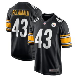 Troy Polamalu Pittsburgh Steelers Nike Retired Player Game Jersey