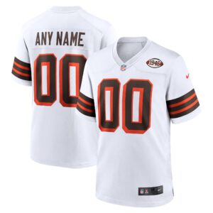 Cleveland Browns Nike 1946 Collection Alternate Custom Jersey