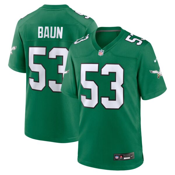 Zack Baun Philadelphia Eagles Nike Alternate Game Jersey